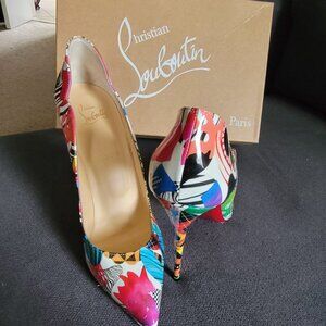 Never worn Multi Hot Chick Louboutin